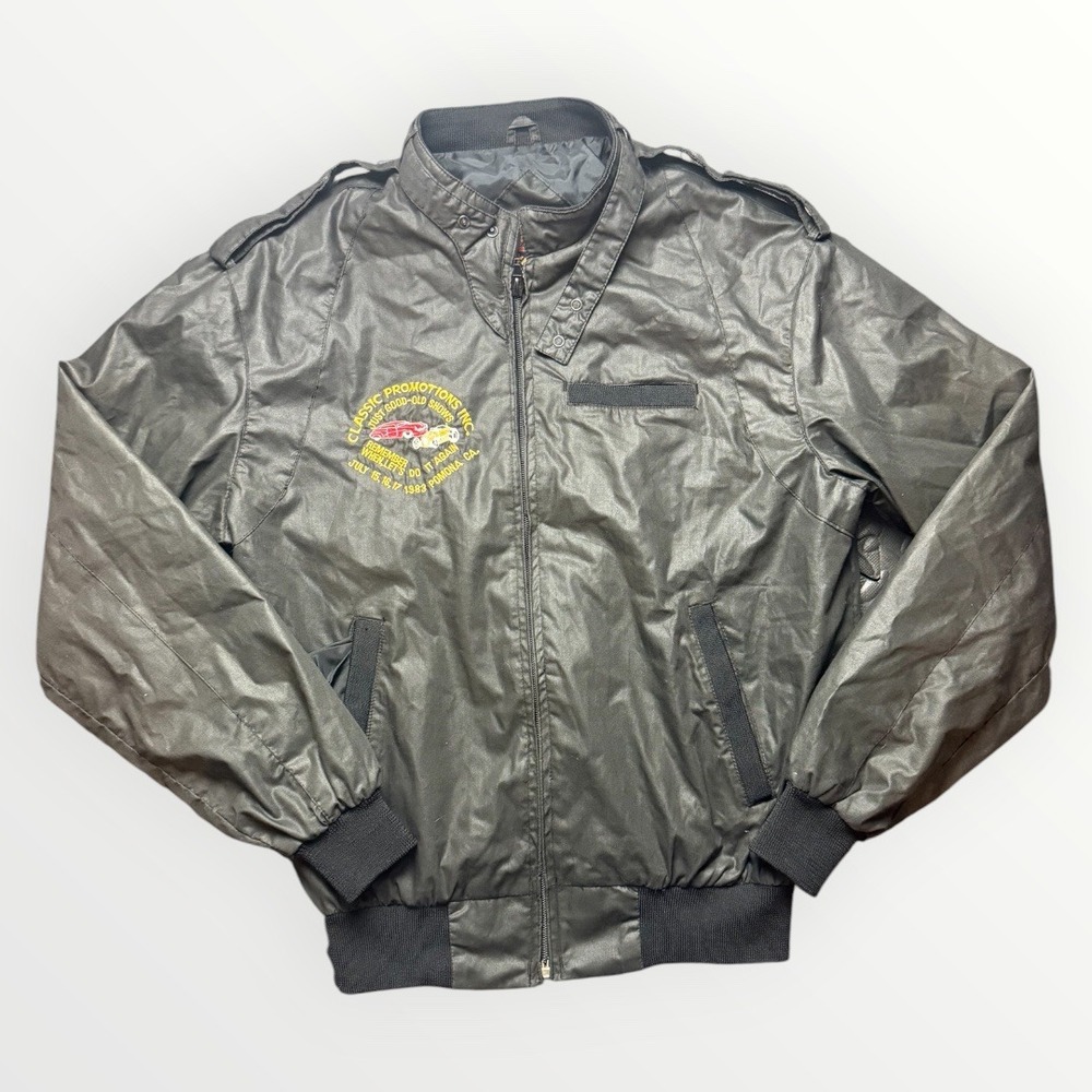 Vintage 1983 Classic Promotions Pomona CA Car Show Jacket Libby's Mens Medium